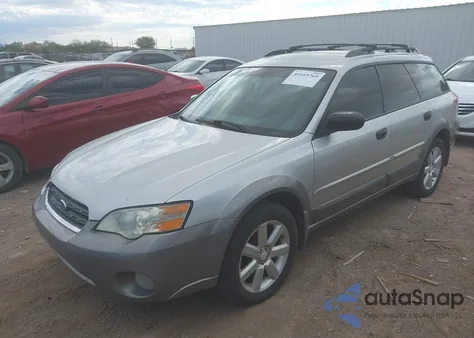 2007 Subaru Outback 2.5I from USA, damaged, VIN 4S4BP61C377340739